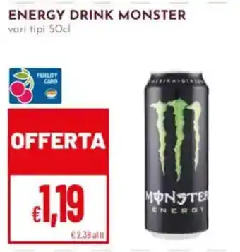 Pan ENERGY DRINK MONSTER offerta
