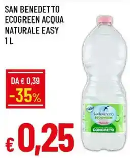 Galassia SAN BENEDETTO ECOGREEN ACQUA NATURALE EASY offerta