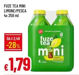 Galassia fuze tea mini offerta