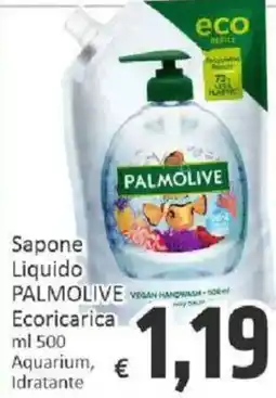 Paghi Poco Sapone Liquido PALMOLIVE Ecoricarica offerta