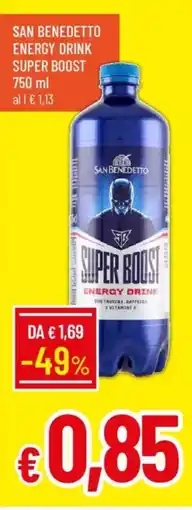 Galassia San Benedetto Energy Drink Super Boost offerta