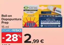 Carrefour Market Roll-on Dopopuntura Prep offerta