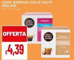 Pan Caffè Espresso Dolce Gusto Nescafé offerta