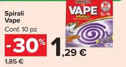 Carrefour Market Spirali Vape offerta