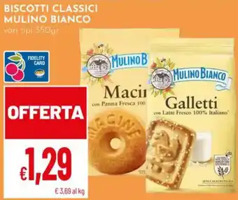 Pan Biscotti Classici Mulino Bianco offerta