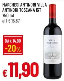 Galassia Marchesi Antinori Villa Antinori Toscana IGT offerta