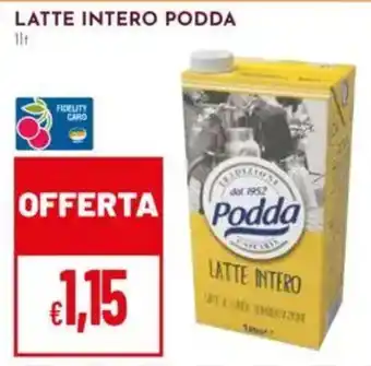Pan Latte intero Podda offerta