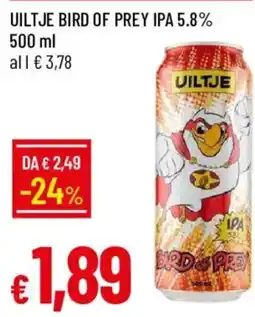 Galassia Uiltje Bird of Prey IPA offerta