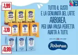 Pan Latte Cacao Arborea offerta