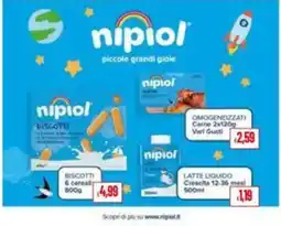 Pan nipiol biscotti offerta