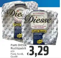 Paghi Poco Piatti DIESSE offerta