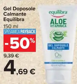 Carrefour Market Gel Doposole Calmante Equilibra offerta