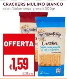 Pan Crackers Mulino Bianco salati offerta