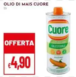 Pan Olio di mais Cuore offerta