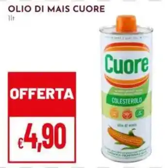 Pan Olio di mais Cuore offerta