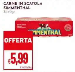 Pan Carne in scatola Simmenthal offerta