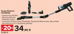 Carrefour Market Scopa Elettrica HVCМ130 offerta
