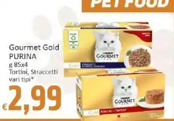 Paghi Poco Gourmet Gold PURINA offerta