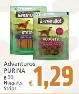Paghi Poco Adventuros purina nuggets, strips offerta
