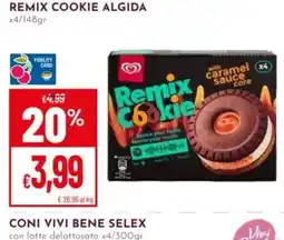 Pan Remix Cookie Algida offerta