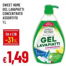 Galassia Sweet Home Gel Lavapiatti Concentrato Assortito offerta