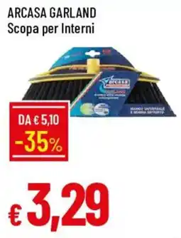 Galassia ARCASA GARLAND Scopa per Interni offerta