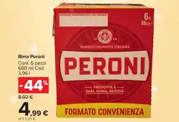 Carrefour Market Birra Peroni offerta