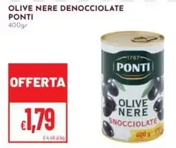 Pan Olive nere denocciolate Ponti offerta