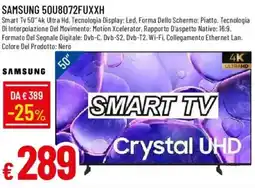 Galassia Samsung Smart Tv 50" 4k Ultra Hd offerta