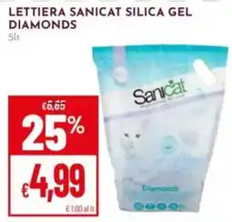 Pan Lettiera Sanicat Silica Gel Diamonds offerta
