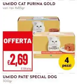 Pan UMIDO CAT PURINA GOLD offerta