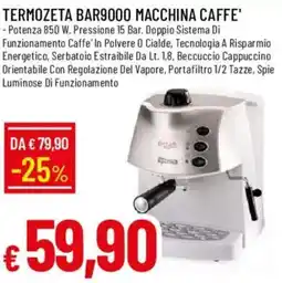 Galassia TERMOZETA BAR9000 MACCHINA CAFFE' offerta