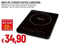 Galassia Midea MC-STW2018 Piastra a induzione offerta