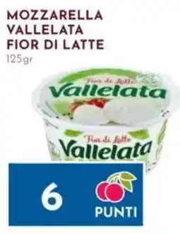 Pan Mozzarella Vallelata Fior di Latte offerta