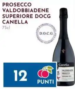 Pan Prosecco Valdobbiadene Superiore DOCG Canella offerta