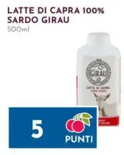 Pan Latte di capra 100% Sardo Girau offerta