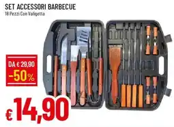 Galassia SET ACCESSORI BARBECUE offerta