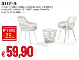 Galassia SET ESTHER offerta