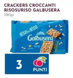 Pan Crackers croccanti risosuriso Galbusera offerta