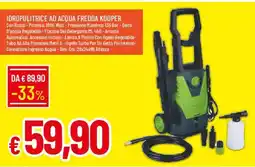 Galassia IDROPULITRICE AD ACQUA FREDDA KOOPER offerta