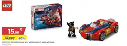 Toys Center LEGO AUTO DI SPIDER-MAN VS. VENOMIZED WOLVERINE offerta