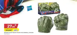 Toys Center Spider-man movie pugni mccarroll smash offerta