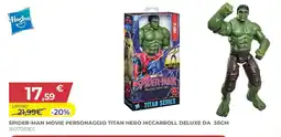 Toys Center Spider-man movie personaggio titan hero mccarroll deluxe offerta