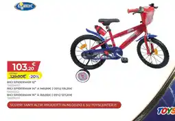 Toys Center BICI SPIDERMAN 12" offerta