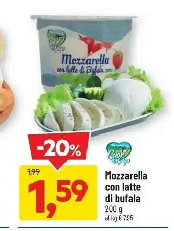 DPiù Mozzarella di bufala offerta