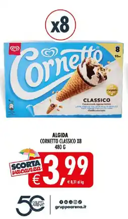 Deco Iperstore Algida Cornetto Classico offerta