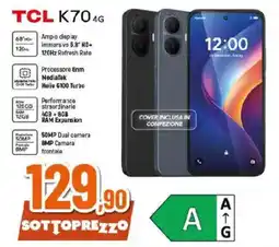 Ipercoop TCL K70 4G offerta