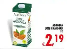 Deco Iperstore Agrosan Latte di Mandorla offerta