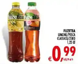 Deco Iperstore Fuzetea limone/pesca classico/zero offerta