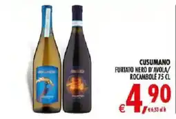 Deco Iperstore Cusumano Furtato Nero d'Avola/Rocambole offerta
